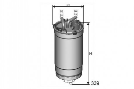 Топливный фильтр MISFAT M428 (фото 1)