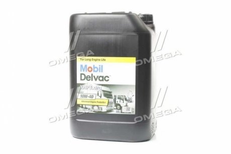 Олива моторна Mobil DELVAC XHP EXTRA 10W-40 (Каністра 20л) 121737