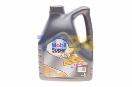 Моторное масло Mobil Super™ 3000 X1 Formula FE 5W-30 4 л 152564