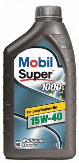 Моторна олива Mobil Super™ 1000 X1 15W-40 1 л 152571