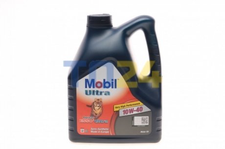 Моторное масло Mobil Ultra 10W-40, 4л 152624