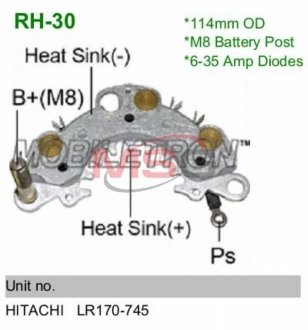 Діодний міст RH-30