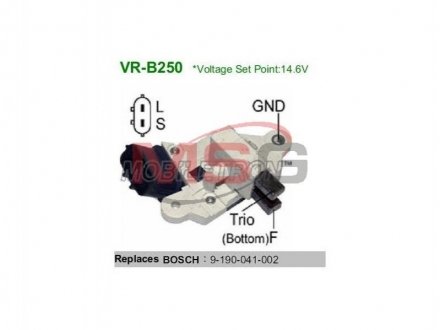 Реле регулятор генератора VR-B250