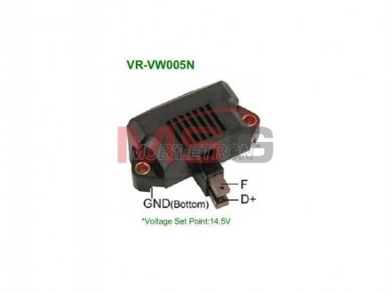 Реле регулятор генератора MOBILETRON VRVW005N (фото 1)