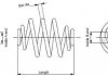 Пружина подвески MONROE SP3411 (фото 1)