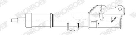 Амортизатор газомасляний G8820