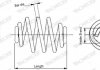 Пружина підвіски задня MONROE SN3251 (фото 1)