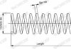 Пружина подвески задняя MONROE SP2243 (фото 1)