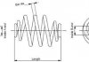 Пружина підвіски задня MONROE SP3304 (фото 1)