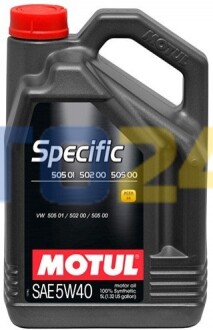 Моторна олива 15W40 (5L) MOTUL 101575 (фото 1)