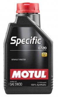 Моторна олива MOTUL Specific 0720 SAE 5W30 (1L) 102208