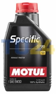 Моторна олива MOTUL Specific 0720 SAE 5W30 (5L) 102209