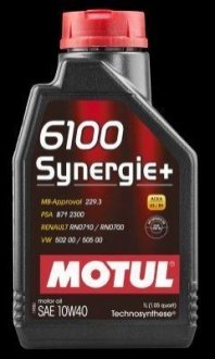 Моторное масло 10W40 (1L) MOTUL 102781 (фото 1)