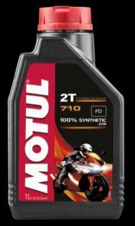 Моторное масло синтетическое 2T (1L) MOTUL 104034 (фото 1)