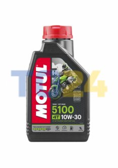 Моторное масло 4T 10W30 (1L) MOTUL 104062 (фото 1)
