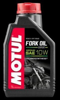 Масло вилочное Technosynthese Fork Oil Expert Medium SAE 10W 1л (=101139) MOTUL 105930 (фото 1)