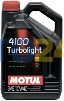 Масло моторне 4100 TURBOLIGHT SAE 10W40   5L 108645