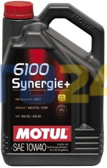 Масло моторне 6100 Synergie + SAE 10W40 4L 109463