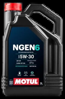 MOTUL 5л NGEN 6 5W-30 Олива синтетична SP, GF-6A 113112