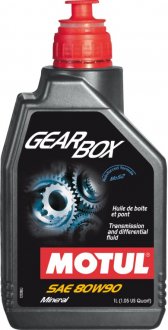 Масло трансмиссионное MOTUL Gearbox SAE 80W90 (1L) 317201