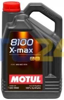 Моторна олива MOTUL 8100 X-max SAE 0W40 (4L) 348207