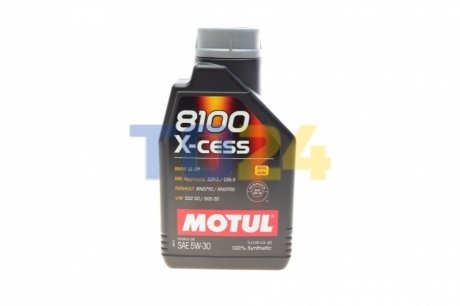 Моторна олива MOTUL 8100 X-cess SAE 5W30 (1L) 368101