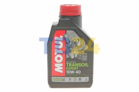 Масло трансмиссионное Transoil Expert SAE 10W40 (1L) MOTUL 807801 (фото 1)