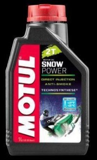 Масло моторное Snowpower 2T (1L) MOTUL 812201 (фото 1)