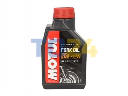 Масло вилочное MOTUL Fork Oil Light/Medium Factory Line SAE 7,5W (1L) 821701