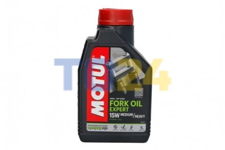 Масло вилочное Fork Oil Expert Medium/Heavy SAE 15W (1L) MOTUL 822101 (фото 1)