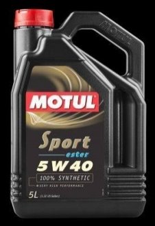 Олія моторна 100% синтетична естерова д/авто MOTUL 824306 / 102716 (фото 1)