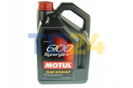 Моторна олива MOTUL 6100 Synergie+ SAE 10W40 (5L) 839451