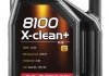 Моторна олива 8100 X-clean+ SAE 5W30 (5L) MOTUL 854751 (фото 4)