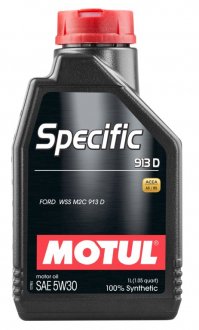 Масло моторное MOTUL Specific 913 D SAE 5W30 (1L) 856311