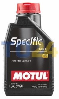 Моторна олива Specific 948 B SAE 5W20 (1L) MOTUL 867311 (фото 1)