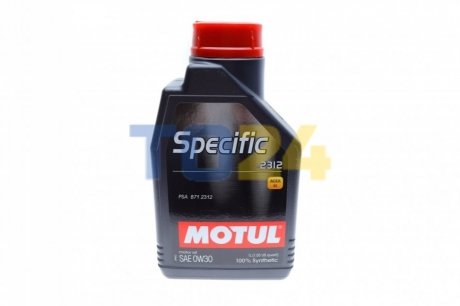 Моторна олива Specific 2312 SAE 0W30 (1L) MOTUL 867511 (фото 1)