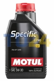 Моторна олива Specific 2290 SAE 5W30 (1L) MOTUL 867711 (фото 1)