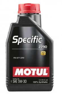 Масло моторное MOTUL Specific 2290 SAE 5W30 (1L) 867711