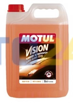 Жидкость в бачек омывателя (лето) MOTUL Vision Summer Insect Remover (5L) 992706