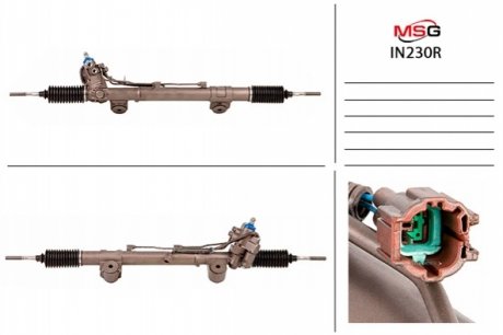 Рульова рейка з ГПК відновлена INFINITI EX 08- IN230R