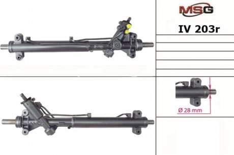 Рульова рейка з ГУР відновлена IVECO Daily 1999-2006 IV203R