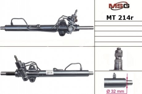 Рульова рейка з ГУР Mitsubishi L, Mitsubishi L200 MT214R
