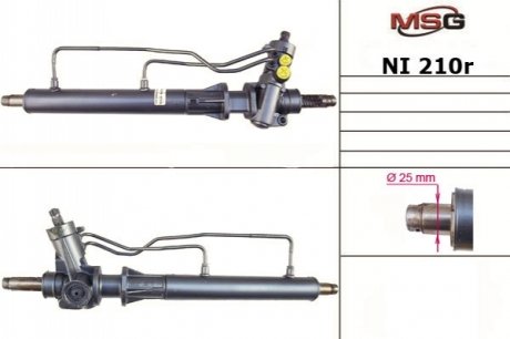 Рулевая рейка с ГУР восстановленная NISSAN Primera P10 1990-1996 NI210R