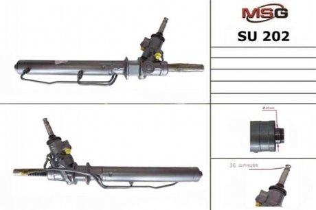 Рульова рейка з ГПК нова  Subaru Outback 99-03, Subaru Impreza 00-07 SU202