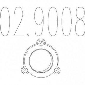 Монтажное кольцо MTS 02.9008 (фото 1)