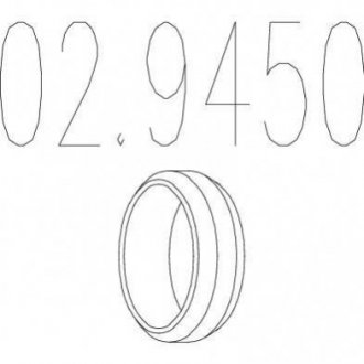 Монтажное кольцо MTS 02.9450 (фото 1)