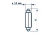 C18W 12V 18W SV8,5 15x41 |FESTOON LAMPS| 10шт NARVA 17512 (фото 1)