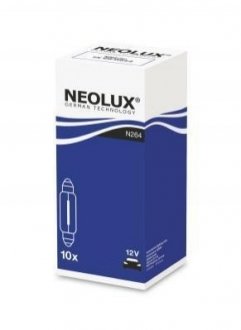 Галогенна лампа Neolux C10W 12V 10W N264