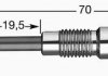 Свічка розжарювання NGK 2531 (фото 1)
