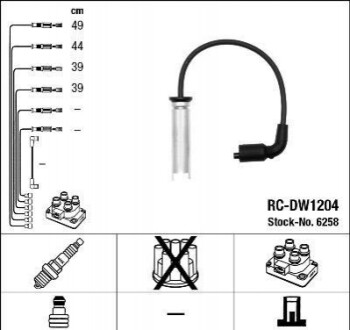 Дроти запалення, набір RCDW1204